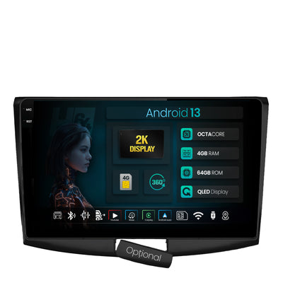 Navigatie 2K HUB64 (BLACK) Volkswagen Passat B6 / B7 / CC, 4GB RAM, Android, Octacore, Slot Sim 4G, DSP, GPS, Wi-FI, Carplay, Android Auto, USB, Bluetooth, Waze, Touchscreen,, 10.36 Inch
