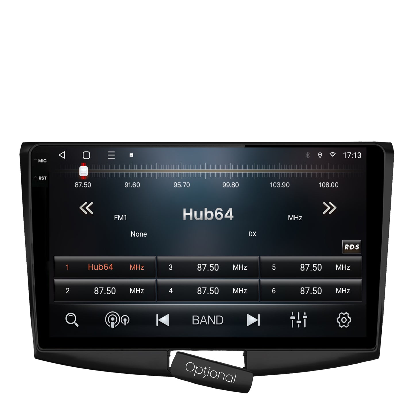 Navigatie 2K HUB64 (BLACK) Volkswagen Passat B6 / B7 / CC, 4GB RAM, Android, Octacore, Slot Sim 4G, DSP, GPS, Wi-FI, Carplay, Android Auto, USB, Bluetooth, Waze, Touchscreen,, 10.36 Inch