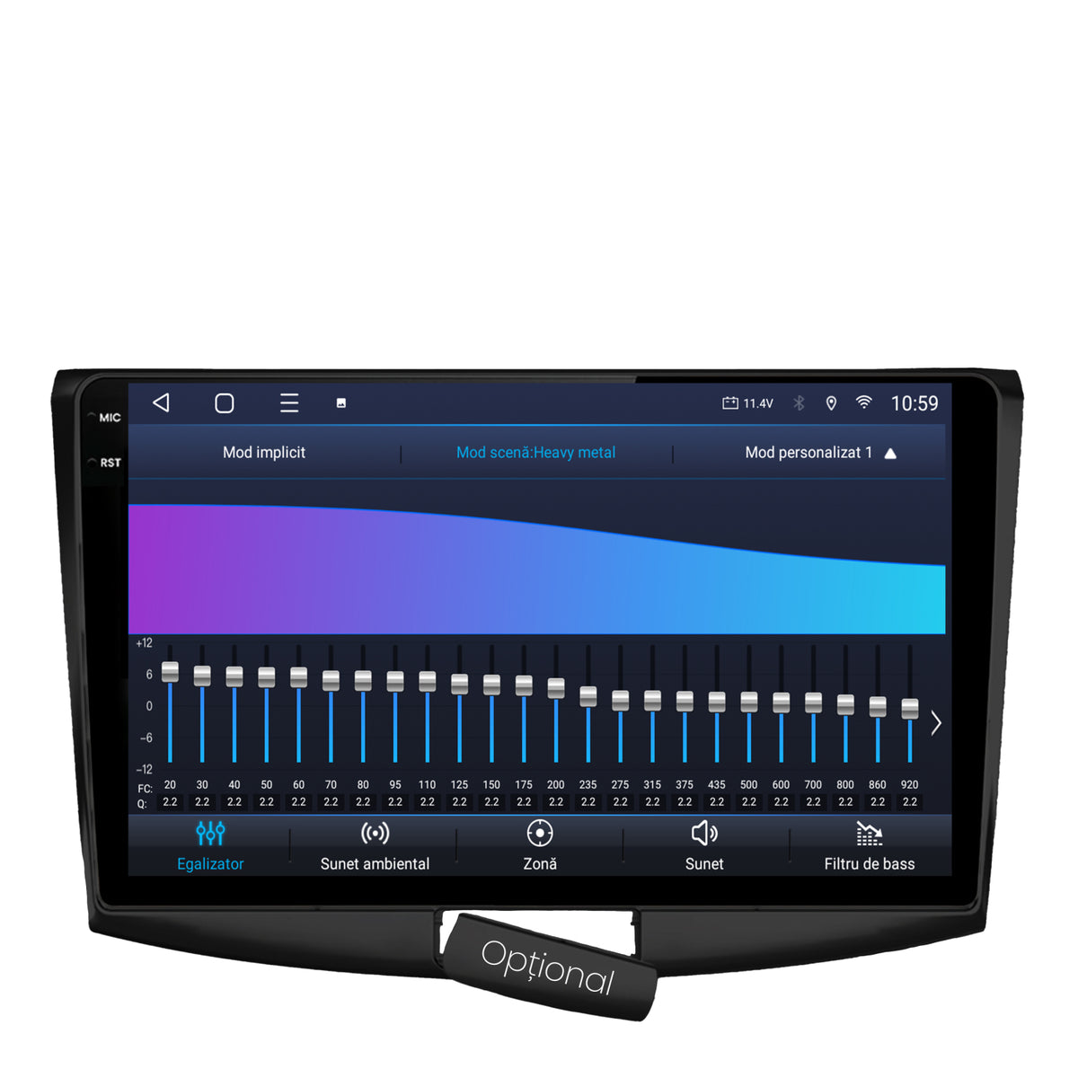 Navigatie 2K HUB64 (BLACK) Volkswagen Passat B6 / B7 / CC, 8GB RAM, Android, Octacore, Slot Sim 4G, DSP, GPS, Wi-FI, Carplay, Android Auto, USB, Bluetooth, Waze, Touchscreen, 10.36 Inch