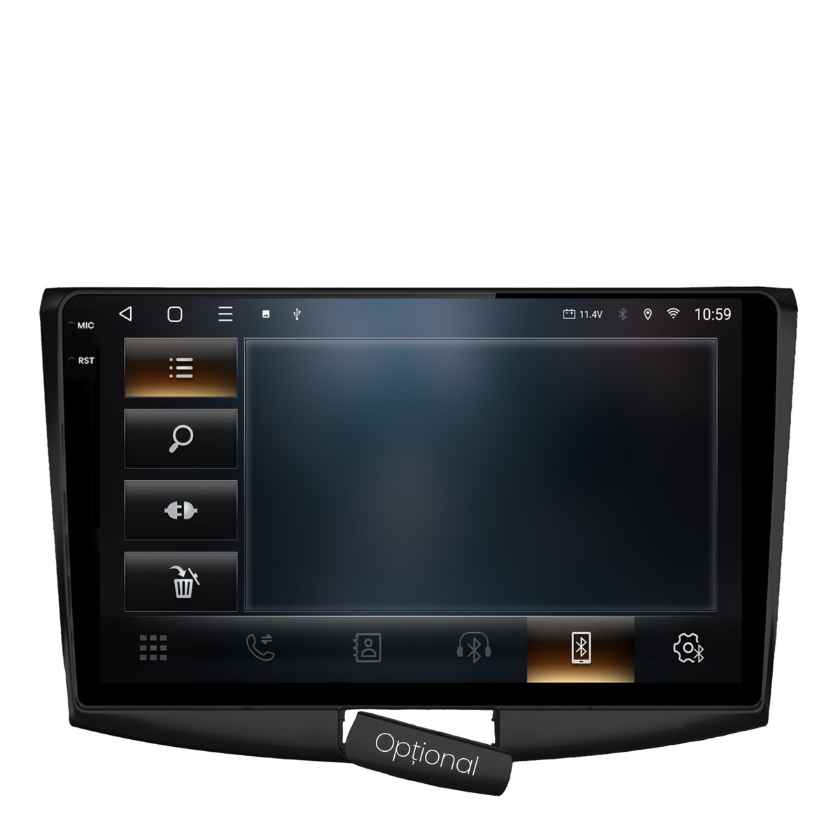 Navigatie 2K HUB64 (BLACK) Volkswagen Passat B6 / B7 / CC, 8GB RAM, Android, Octacore, Slot Sim 4G, DSP, GPS, Wi-FI, Carplay, Android Auto, USB, Bluetooth, Waze, Touchscreen, 10.36 Inch