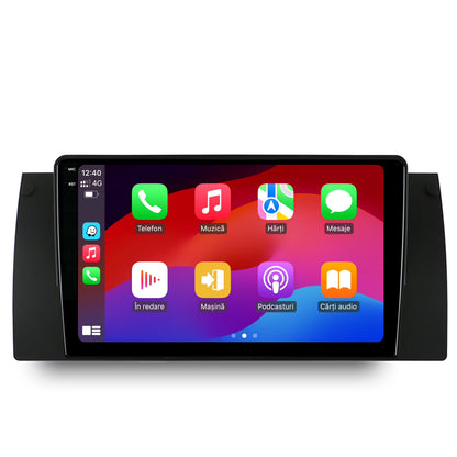 Navigatie 2K HUB64 BMW E39/E53/E38, 4GB RAM, Android, Octacore, Slot Sim 4G, DSP, GPS, Wi-FI, Carplay, Android Auto, USB, Bluetooth, Waze, Touchscreen, 9.5 Inch
