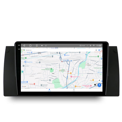 Navigatie 2K HUB64 BMW E39/E53/E38, 4GB RAM, Android, Octacore, Slot Sim 4G, DSP, GPS, Wi-FI, Carplay, Android Auto, USB, Bluetooth, Waze, Touchscreen, 9.5 Inch