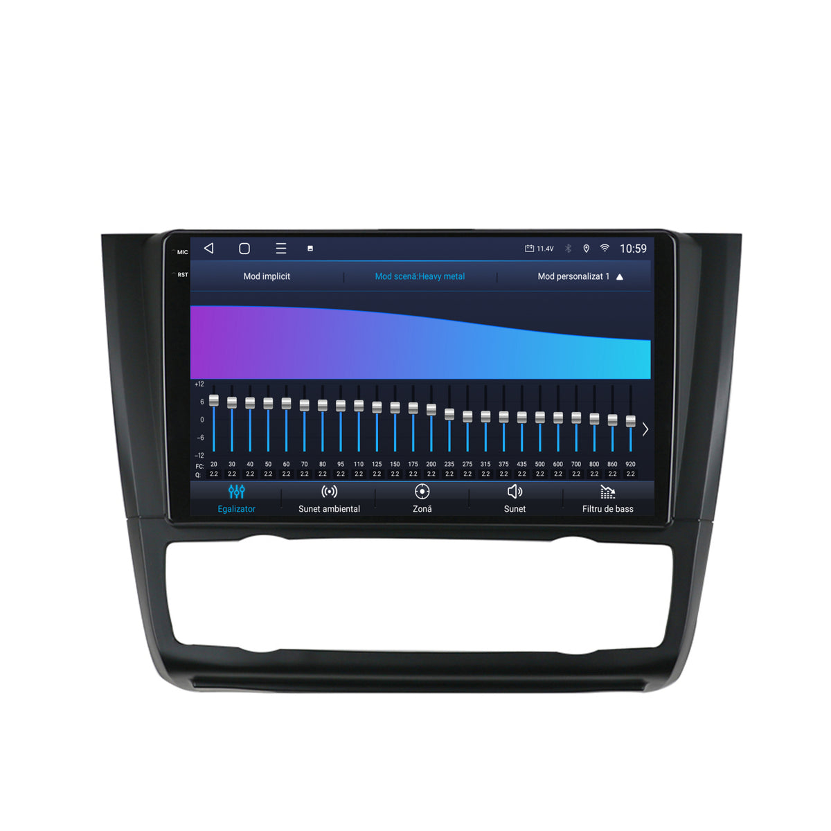 Navigatie 2K HUB64 BMW Seria 1 E87 (2007-2011), Clima Automata, 4GB RAM, Android, Octacore, Slot Sim 4G, DSP, GPS, Wi-FI, Carplay, Android Auto, USB, Bluetooth, Waze, Touchscreen, 9.5 Inch