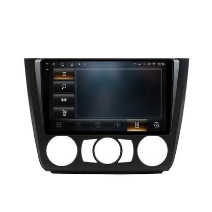 Navigatie 2K HUB64 BMW Seria 1 E87 (2007-2011), Clima Manuala, 4GB RAM, Android, Octacore, Slot Sim 4G, DSP, GPS, Wi-FI, Carplay, Android Auto, USB, Bluetooth, Waze, Touchscreen, 9.5 Inch
