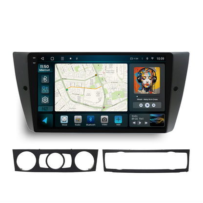 Navigatie 2K HUB64 BMW Seria 3 E90, E91, E92, 8GB RAM, Android, Octacore, Slot Sim 4G, DSP, GPS, Wi-FI, Carplay, Android Auto, USB, Bluetooth, Waze, Touchscreen, 9.5 Inch