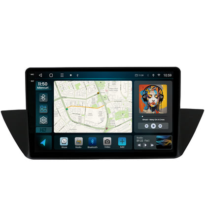 Navigatie 2K HUB64 BMW X1 (2009-2015), 4GB RAM, Android, Octacore, Slot Sim 4G, DSP, GPS, Wi-FI, Carplay, Android Auto, USB, Bluetooth, Waze, Touchscreen, 10.36 Inch