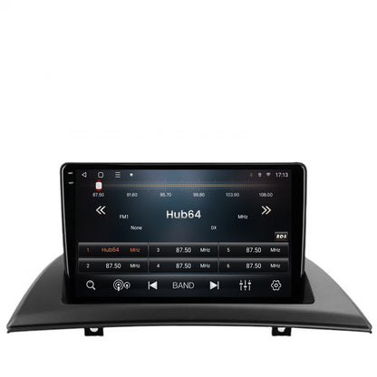 Navigatie 2K HUB64 BMW X3 E83 (2003-2010), 4GB RAM, Android, Octacore, Slot Sim 4G, DSP, GPS, Wi-FI, Carplay, Android Auto, USB, Bluetooth, Waze, Touchscreen, 9.5 Inch