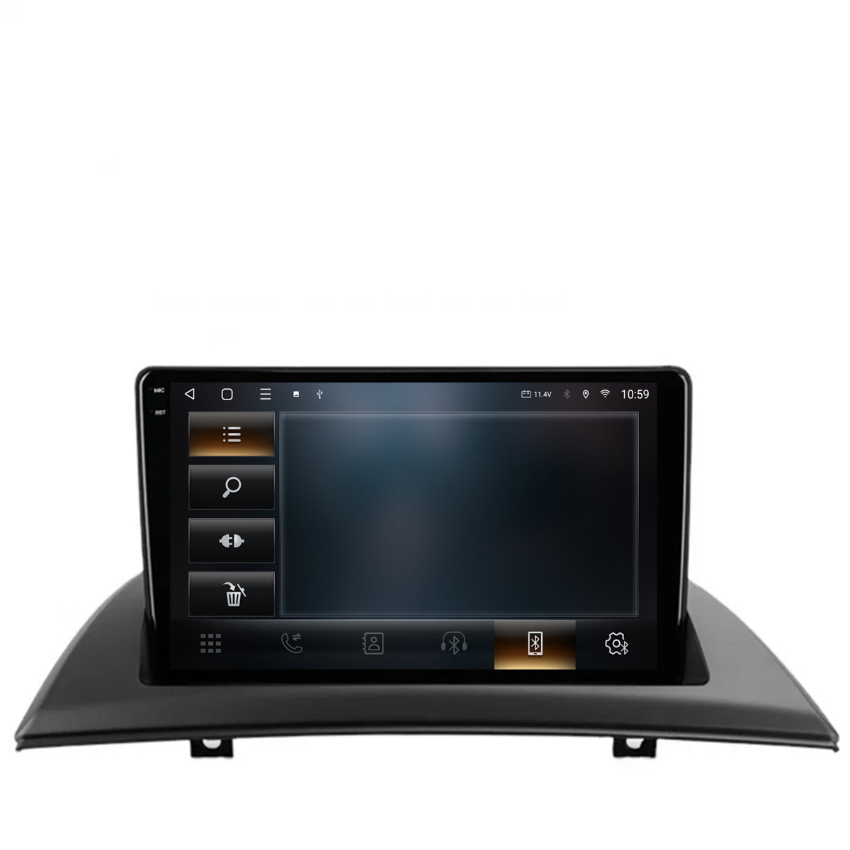 Navigatie 2K HUB64 BMW X3 E83 (2003-2012), 8GB RAM, Android, Octacore, Slot Sim 4G, DSP, GPS, Wi-FI, Carplay, Android Auto, USB, Bluetooth, Waze, Touchscreen, 9.5 Inch