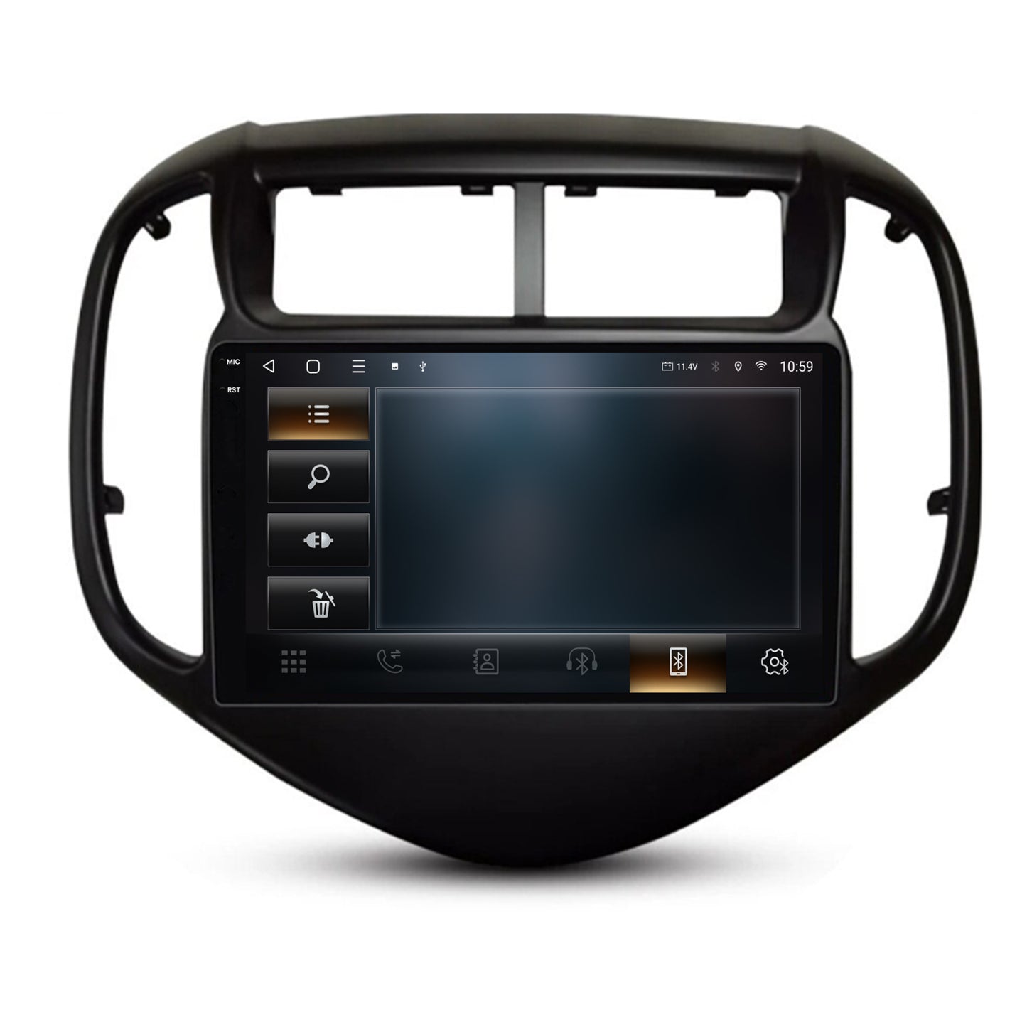 Navigatie 2K HUB64 Chevrolet Aveo (2017-2021), 4GB RAM, Android, Octacore, Slot Sim 4G, DSP, GPS, Wi-FI, Carplay, Android Auto, USB, Bluetooth, Waze, Touchscreen, 9.5 Inch