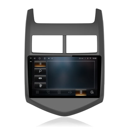 Navigatie 2K HUB64 Chevrolet Aveo 2 (2010-2015), 4GB RAM, Android, Octacore, Slot Sim 4G, DSP, GPS, Wi-FI, Carplay, Android Auto, USB, Bluetooth, Waze, Touchscreen, 9.5 Inch