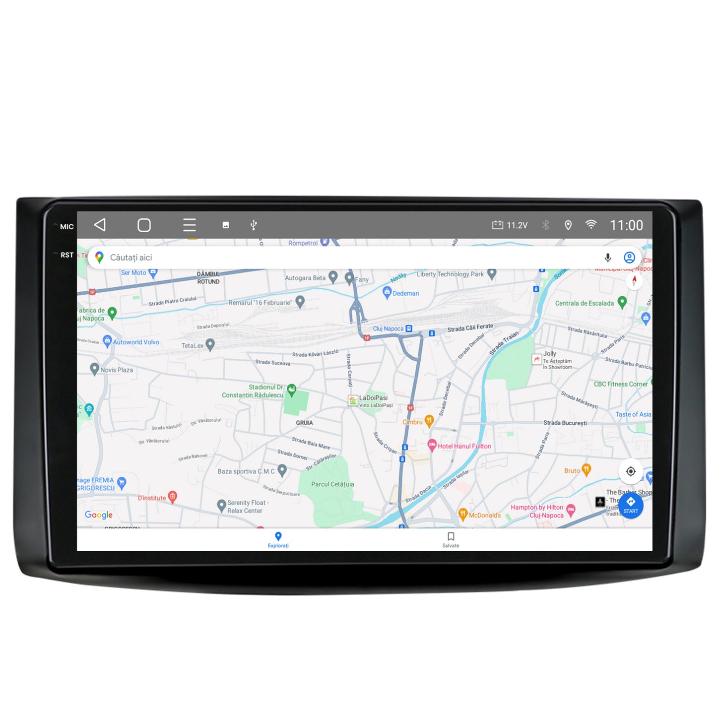 Navigatie 2K HUB64 Chevrolet Aveo (2006-2012), 4GB RAM, Android, Octacore, Slot Sim 4G, DSP, GPS, Wi-FI, Carplay, Android Auto, USB, Bluetooth, Waze, Touchscreen, 9.5 Inch
