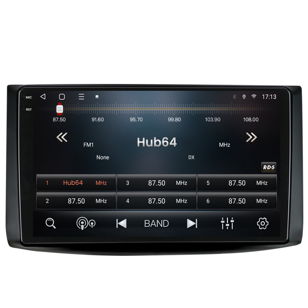 Navigatie 2K HUB64 Chevrolet Aveo (2006-2012), 8GB RAM, Android, Octacore, Slot Sim 4G, DSP, GPS, Wi-FI, Carplay, Android Auto, USB, Bluetooth, Waze, Touchscreen, 9.5 Inch