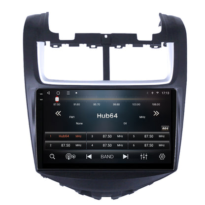 Navigatie 2K HUB64 Chevrolet Aveo (2014-2017), 4GB RAM, Android, Octacore, Slot Sim 4G, DSP, GPS, Wi-FI, Carplay, Android Auto, USB, Bluetooth, Waze, Touchscreen, 9.5 Inch
