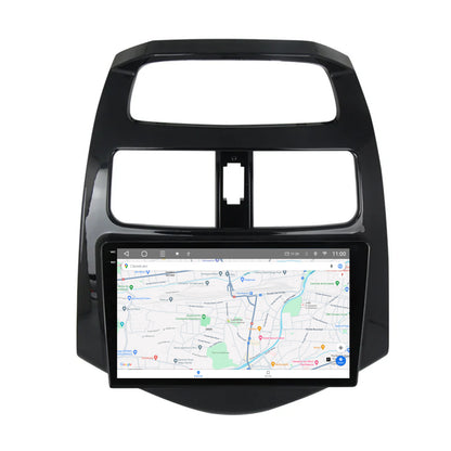 Navigatie 2K HUB64 Daewoo Matiz / Chevrolet Spark (2010-2014), 4GB RAM, Android, Octacore, Slot Sim 4G, DSP, GPS, Wi-FI, Carplay, Android Auto, USB, Bluetooth, Waze, Touchscreen, 9.5 Inch