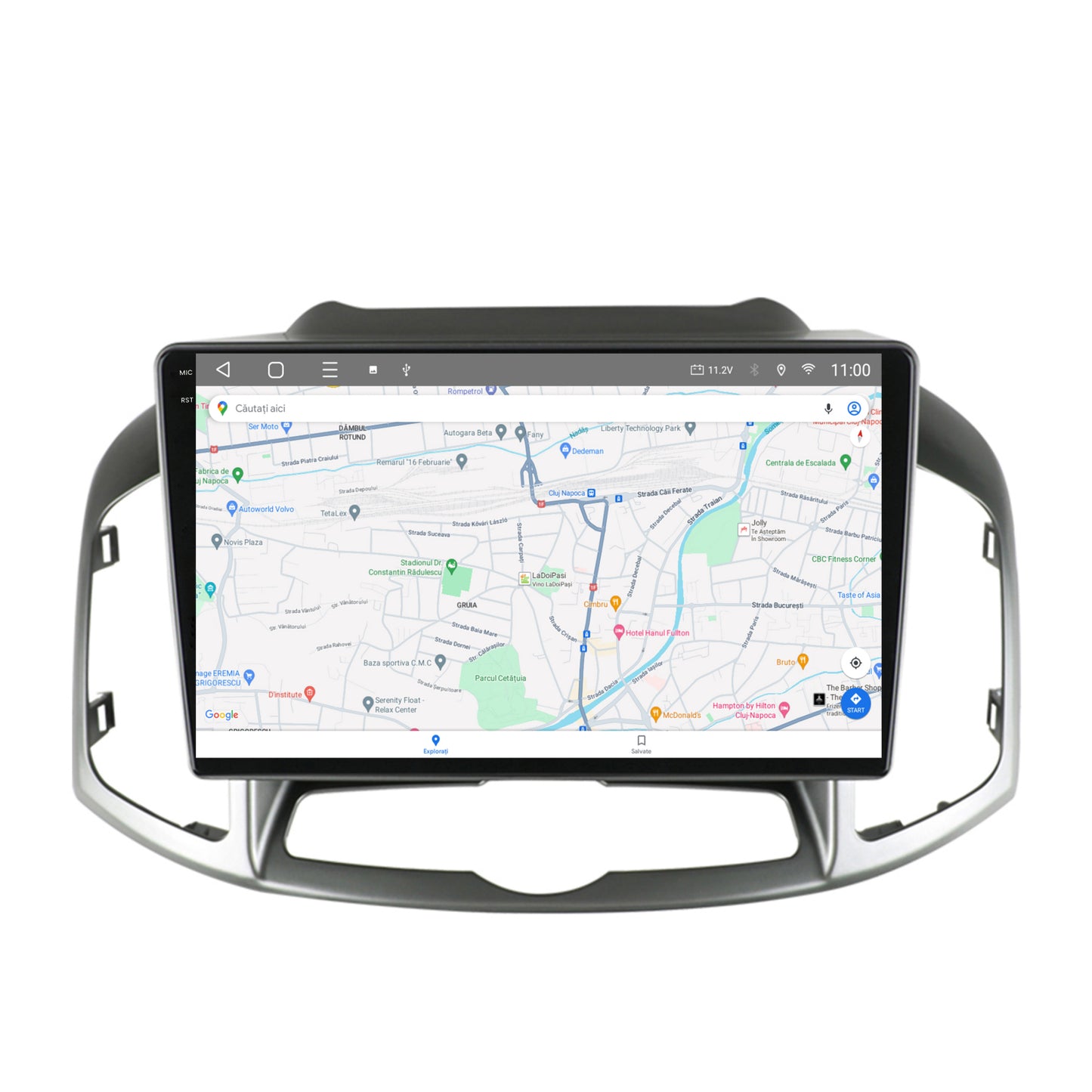 Navigatie 2K HUB64 Chevrolet Captiva (2011-2018), 8GB RAM, Android, Octacore, Slot Sim 4G, DSP, GPS, Wi-FI, Carplay, Android Auto, USB, Bluetooth, Waze, Touchscreen, 10.36 Inch