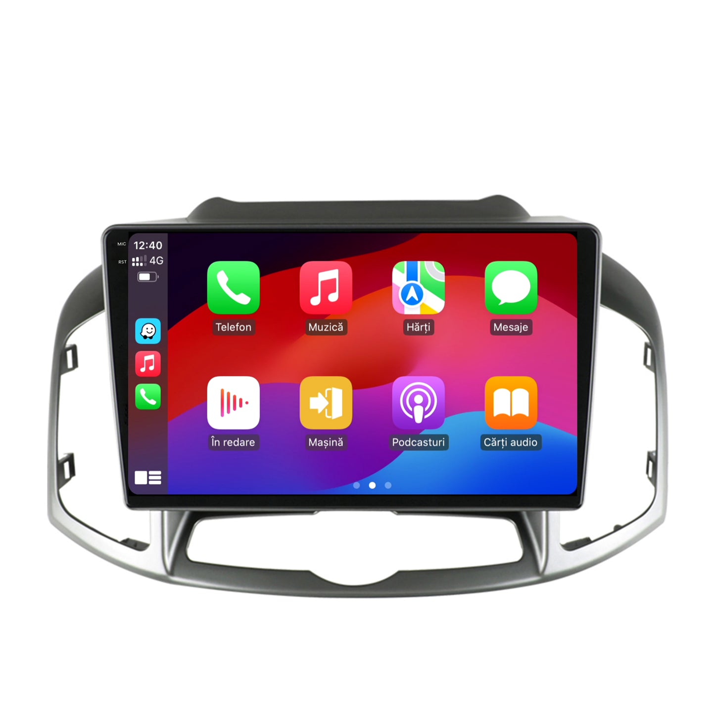 Navigatie 2K HUB64 Chevrolet Captiva (2011-2018), 8GB RAM, Android, Octacore, Slot Sim 4G, DSP, GPS, Wi-FI, Carplay, Android Auto, USB, Bluetooth, Waze, Touchscreen, 10.36 Inch