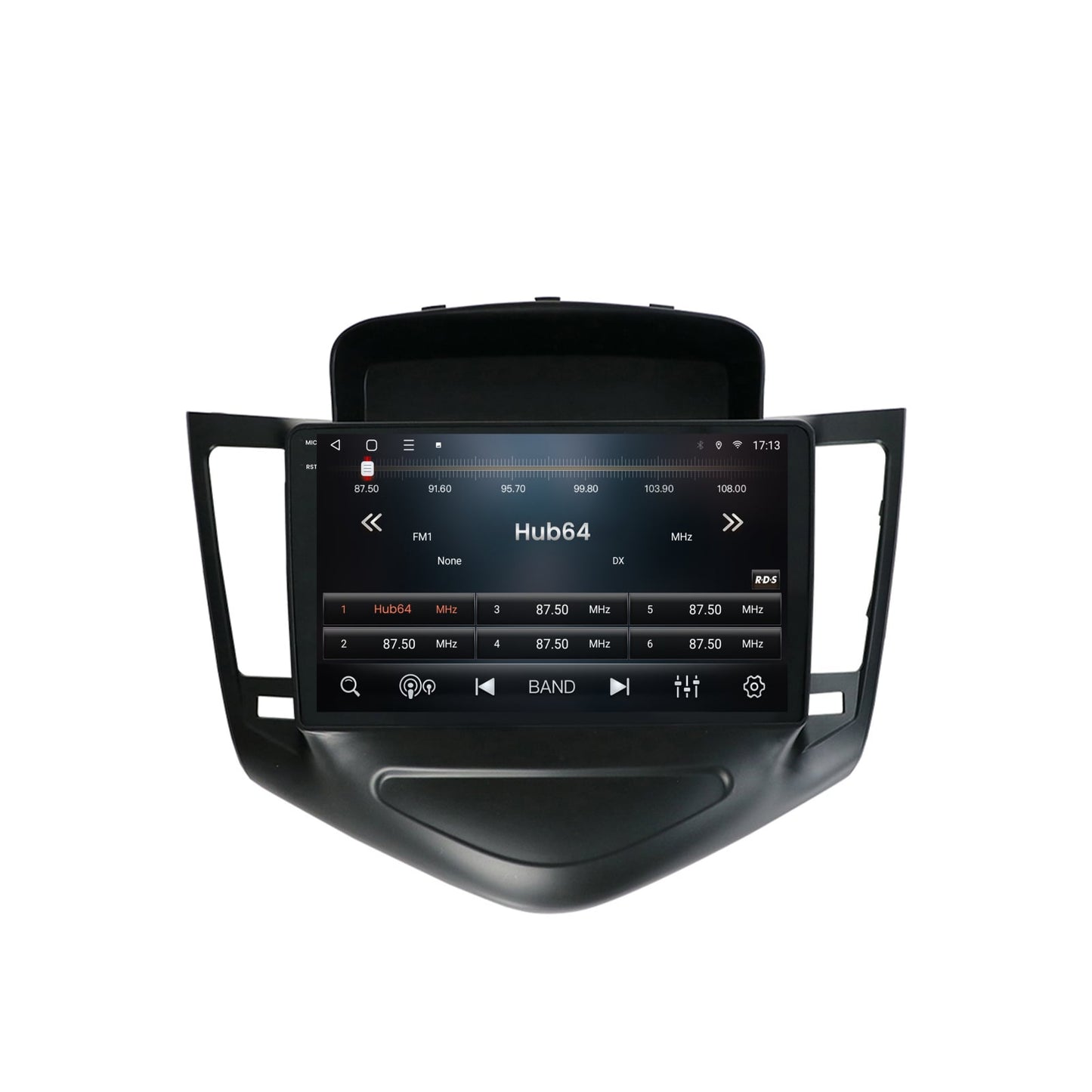 Navigatie 2K HUB64 Chevrolet Cruze (2008-2014), 4GB RAM, Android, Octacore, Slot Sim 4G, DSP, GPS, Wi-FI, Carplay, Android Auto, USB, Bluetooth, Waze, Touchscreen, 9.5 Inch