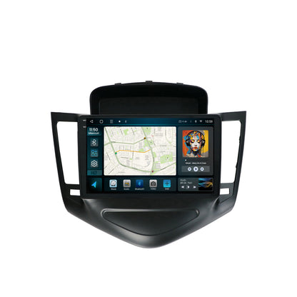 Navigatie 2K HUB64 Chevrolet Cruze (2008-2014), 4GB RAM, Android, Octacore, Slot Sim 4G, DSP, GPS, Wi-FI, Carplay, Android Auto, USB, Bluetooth, Waze, Touchscreen, 9.5 Inch