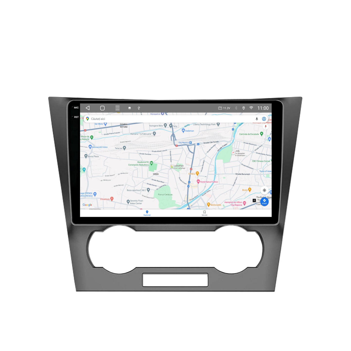 Navigatie 2K HUB64 Chevrolet Epica (2006-2012), 8GB RAM, Android, Octacore, Slot Sim 4G, DSP, GPS, Wi-FI, Carplay, Android Auto, USB, Bluetooth, Waze, Touchscreen, 9.5 Inch