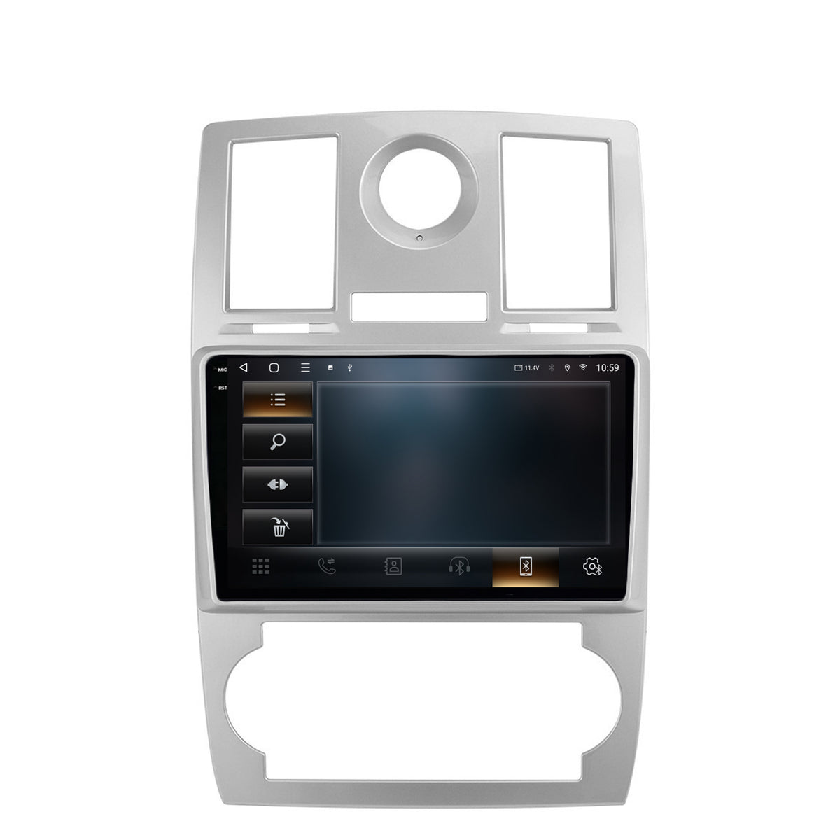 Navigatie 2K HUB64 Chrysler 300C (2004-2011), 8GB RAM, Android, Octacore, Slot Sim 4G, DSP, GPS, Wi-FI, Carplay, Android Auto, USB, Bluetooth, Waze, Touchscreen, 9.5 Inch