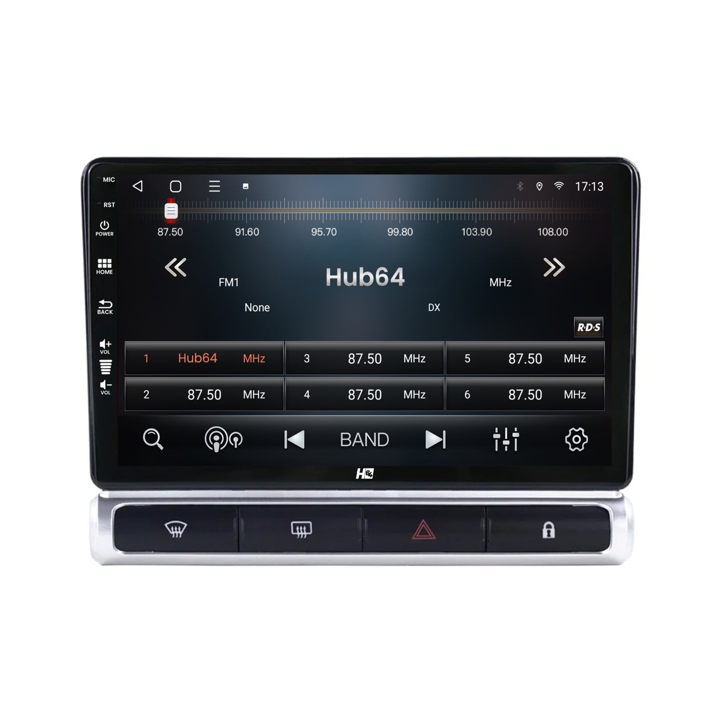 Navigatie 2K HUB64 Citroen C3 (2024+) High-V, 4GB RAM, Android, Octacore, Slot Sim 4G, DSP, GPS, Wi-FI, Carplay, Android Auto, USB, Bluetooth, Waze, Touchscreen, 9.5 Inch