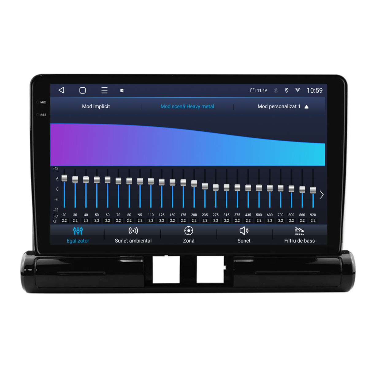Navigatie 2K HUB64 Citroen C3 (2024+) Low-V, 4GB RAM, Android, Octacore, Slot Sim 4G, DSP, GPS, Wi-FI, Carplay, Android Auto, USB, Bluetooth, Waze, Touchscreen, 9.5 Inch
