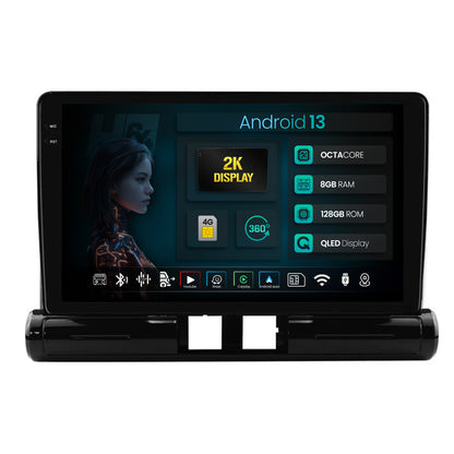 Navigatie 2K HUB64 Citroen C3 Low-V (2024+), 8GB RAM, Android, Octacore, Slot Sim 4G, DSP, GPS, Wi-FI, Carplay, Android Auto, USB, Bluetooth, Waze, Touchscreen, 9.5 Inch
