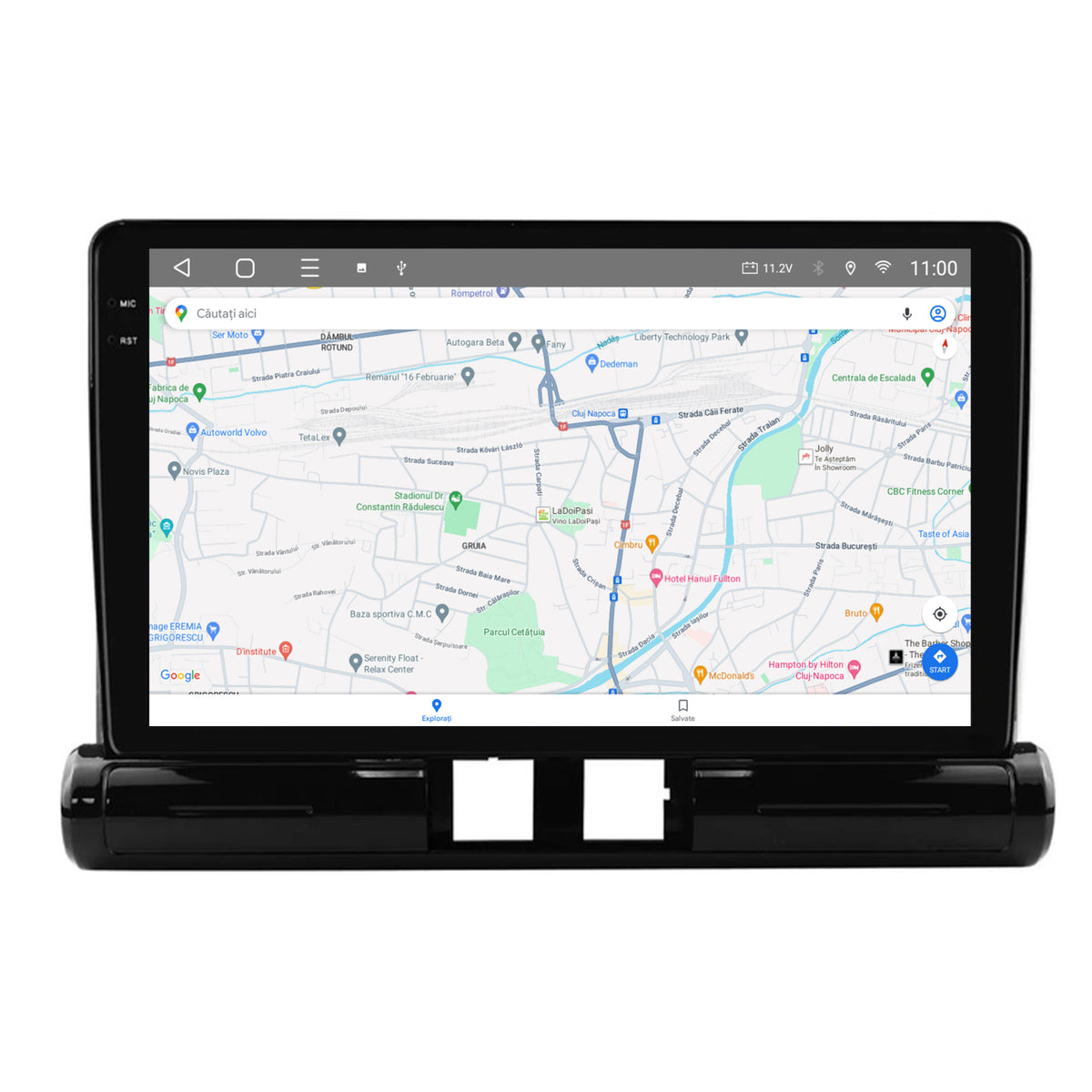 Navigatie 2K HUB64 Citroen C3 Low-V (2024+), 8GB RAM, Android, Octacore, Slot Sim 4G, DSP, GPS, Wi-FI, Carplay, Android Auto, USB, Bluetooth, Waze, Touchscreen, 9.5 Inch