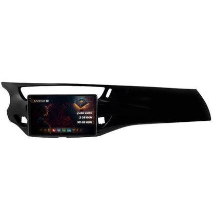 Navigatie 2K HUB64 Citroen C3 II (2009-2016), 8GB RAM, Android, Octacore, Slot Sim 4G, DSP, GPS, Wi-FI, Carplay, Android Auto, USB, Bluetooth, Waze, Touchscreen, 9.5 Inch