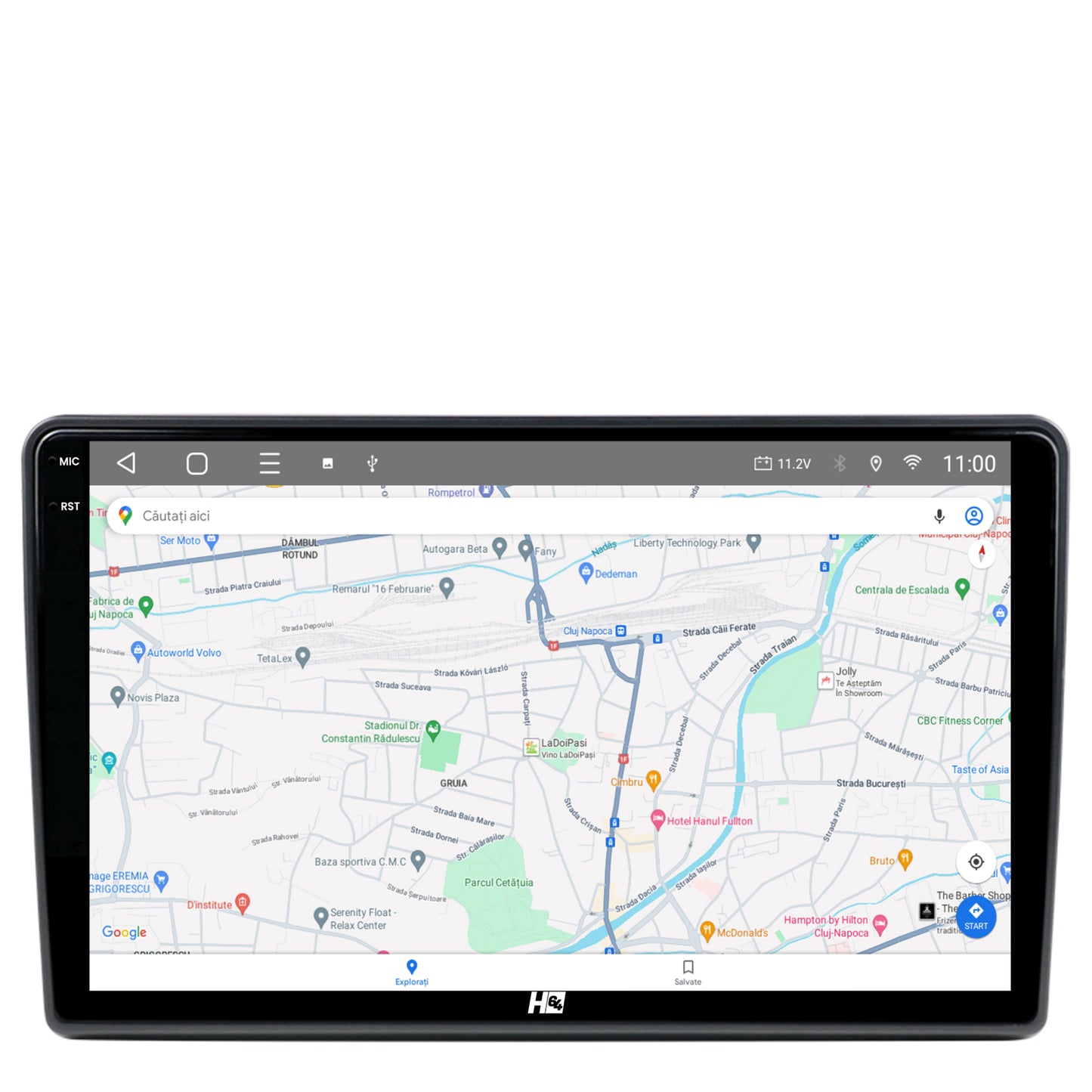 Navigatie 2K HUB64 Citroen C5 (2013-2016), 8GB RAM, Android, Octacore, Slot Sim 4G, DSP, GPS, Wi-FI, Carplay, Android Auto, USB, Bluetooth, Waze, Touchscreen, 10.36 Inch