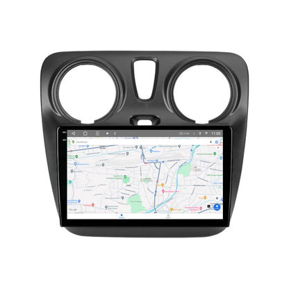 Navigatie 2K HUB64 Dacia Dokker / Lodgy, 4GB RAM, Android, Octacore, Slot Sim 4G, DSP, GPS, Wi-FI, Carplay, Android Auto, USB, Bluetooth, Waze, Touchscreen, 9.5 Inch