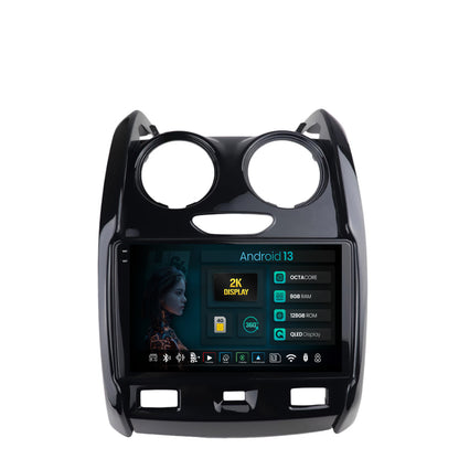 Navigatie 2K HUB64 Dacia Duster (2012-2019), 8GB RAM, Android, Octacore, Slot Sim 4G, DSP, GPS, Wi-FI, Carplay, Android Auto, USB, Bluetooth, Waze, Touchscreen, 9.5 Inch