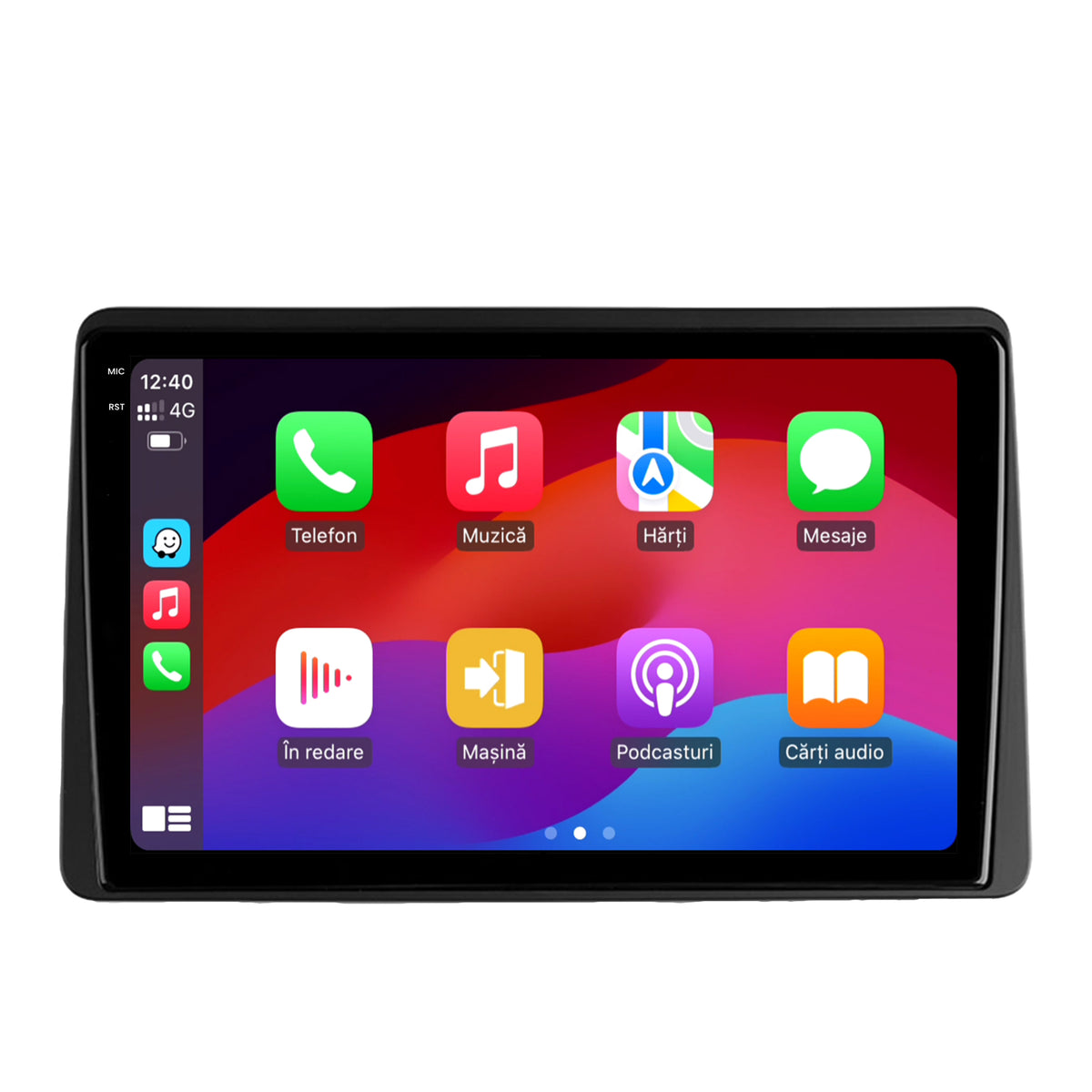 Navigatie 2K HUB64 Dacia Duster (2018-2021), 4GB RAM, Android, Octacore, Slot Sim 4G, DSP, GPS, Wi-FI, Carplay, Android Auto, USB, Bluetooth, Waze, Touchscreen, 10.36 Inch
