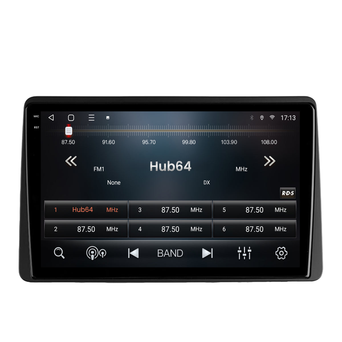 Navigatie 2K HUB64 Dacia Duster (2018-2021), 8GB RAM, Android, Octacore, Slot Sim 4G, DSP, GPS, Wi-FI, Carplay, Android Auto, USB, Bluetooth, Waze, Touchscreen, 10.36 Inch
