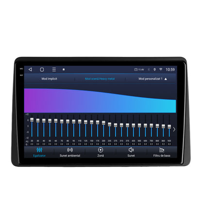 Navigatie 2K HUB64 Dacia Duster (2018-2021), 8GB RAM, Android, Octacore, Slot Sim 4G, DSP, GPS, Wi-FI, Carplay, Android Auto, USB, Bluetooth, Waze, Touchscreen, 10.36 Inch