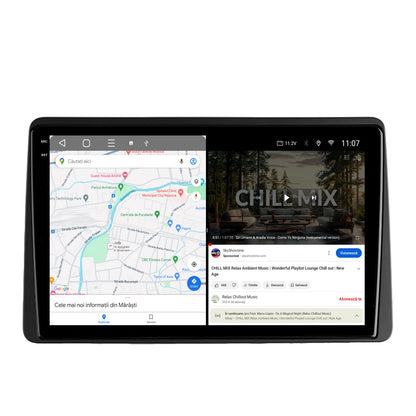 Navigatie 2K HUB64 Dacia Duster (2018-2021), 8GB RAM, Android, Octacore, Slot Sim 4G, DSP, GPS, Wi-FI, Carplay, Android Auto, USB, Bluetooth, Waze, Touchscreen, 10.36 Inch