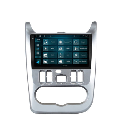Navigatie 2K HUB64 Dacia Logan, Duster, Sandero (2009-2013), 8GB RAM, Android, Octacore, Slot Sim 4G, DSP, GPS, Wi-FI, Carplay, Android Auto, USB, Bluetooth, Waze, Touchscreen, 9.5 Inch