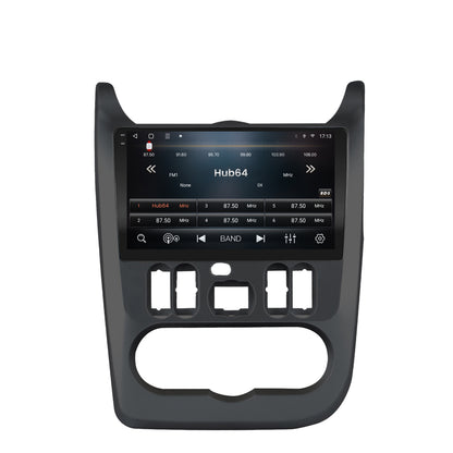 Navigatie 2K HUB64 Dacia Logan / Duster / Sandero (2009-2015), 4GB RAM, Android, Octacore, Slot Sim 4G, DSP, GPS, Wi-FI, Carplay, Android Auto, USB, Bluetooth, Waze, Touchscreen, 9.5" Inch