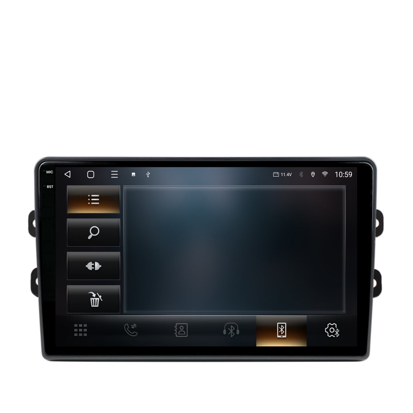 Navigatie 2K HUB64 Dacia/Renault, 4GB RAM, Android, Octacore, Slot Sim 4G, DSP, GPS, Wi-FI, Carplay, Android Auto, USB, Bluetooth, Waze, Touchscreen, 9.5 Inch
