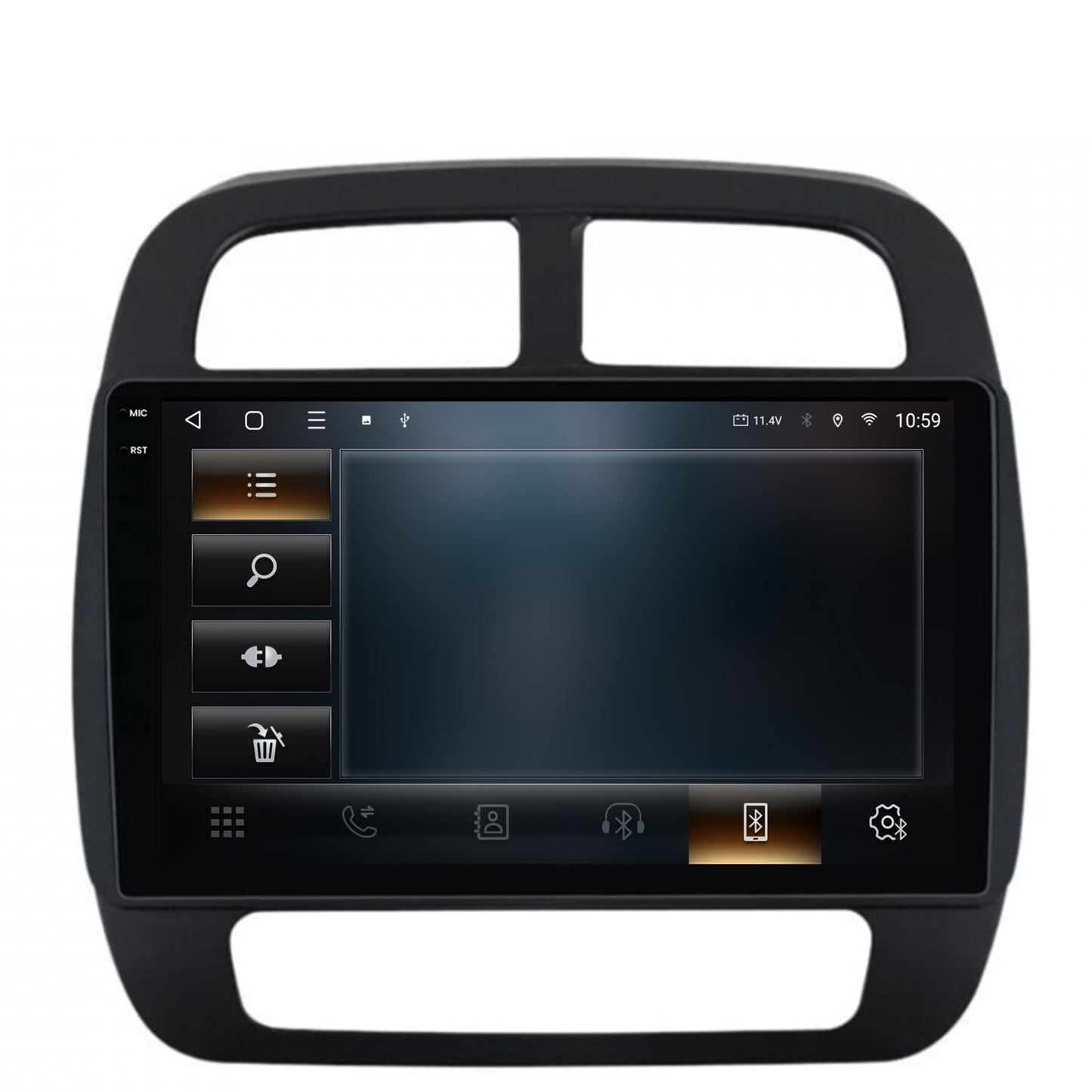 Navigatie 2K HUB64 Dacia Spring (2021- Prezent), 8GB RAM, Android, Octacore, Slot Sim 4G, DSP, GPS, Wi-FI, Carplay, Android Auto, USB, Bluetooth, Waze, Touchscreen, 9.5 Inch