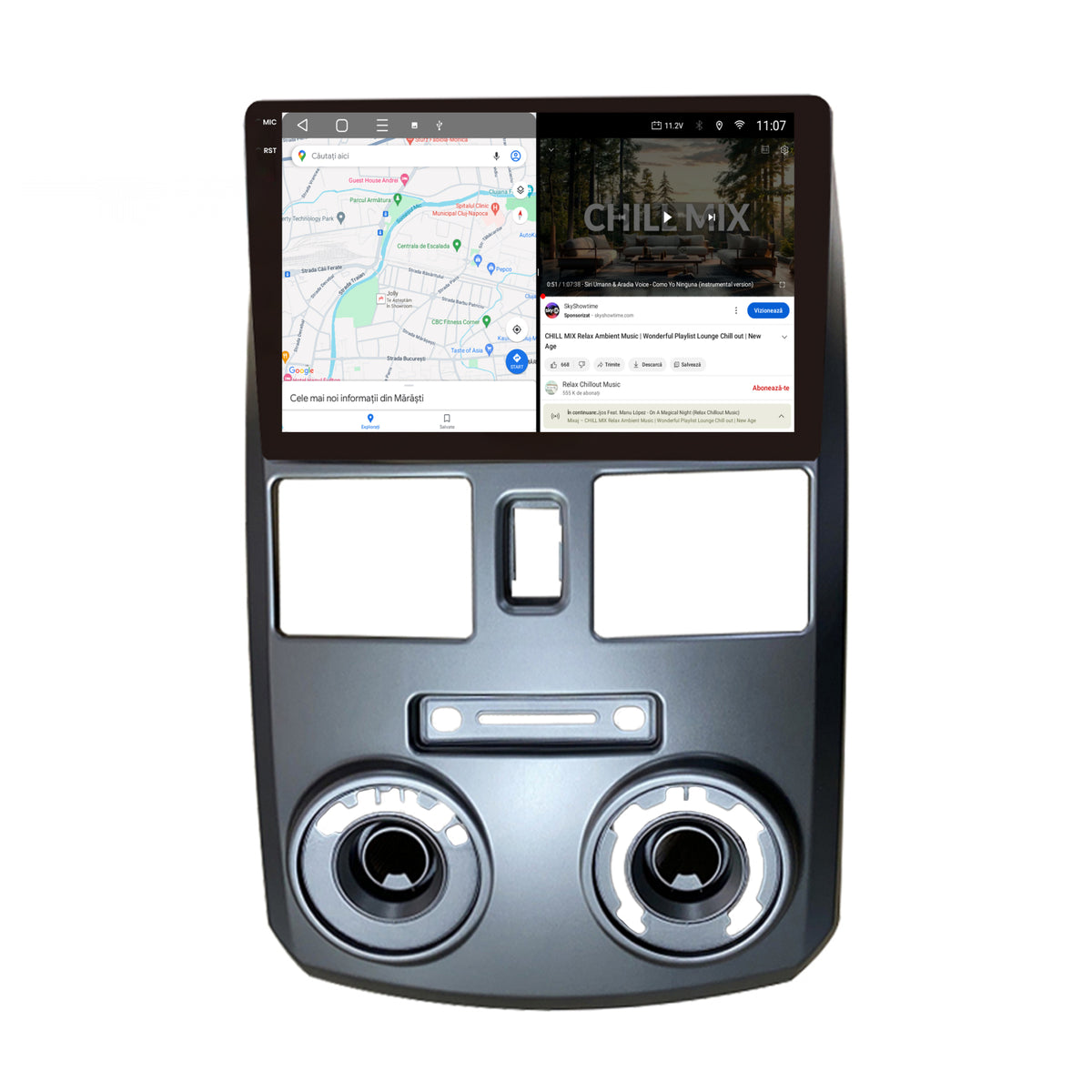 Navigatie 2K HUB64 Daihatsu Terios (2005+), 4GB RAM, Android, Octacore, Slot Sim 4G, DSP, GPS, Wi-FI, Carplay, Android Auto, USB, Bluetooth, Waze, Touchscreen, 9.5 Inch