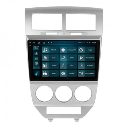 Navigatie 2K HUB64 Dodge Caliber (2006-2010), 4GB RAM, Android, Octacore, Slot Sim 4G, DSP, GPS, Wi-FI, Carplay, Android Auto, USB, Bluetooth, Waze, Touchscreen, 10.36 Inch