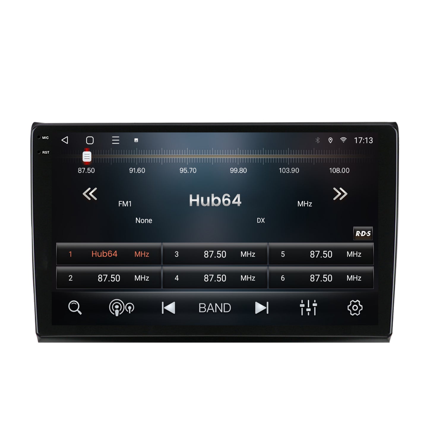 Navigatie 2K HUB64 Fiat Bravo (2006-2014), 4GB RAM, Android, Octacore, Slot Sim 4G, DSP, GPS, Wi-FI, Carplay, Android Auto, USB, Bluetooth, Waze, Touchscreen, 9.5 Inch