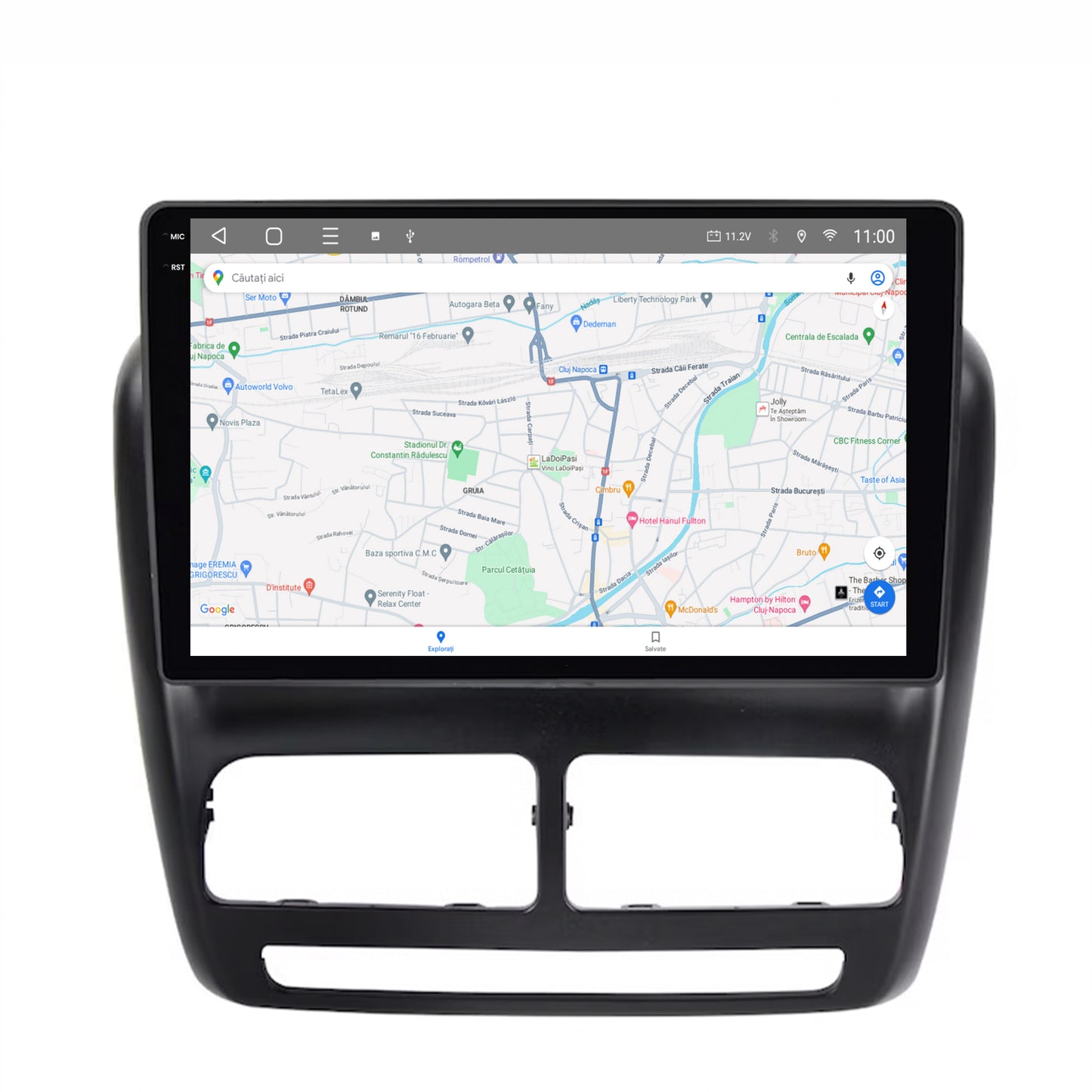 Navigatie 2K HUB64 Fiat Doblo (2010-2015), 4GB RAM, Android, Octacore, Slot Sim 4G, DSP, GPS, Wi-FI, Carplay, Android Auto, USB, Bluetooth, Waze, Touchscreen, 10.36 Inch