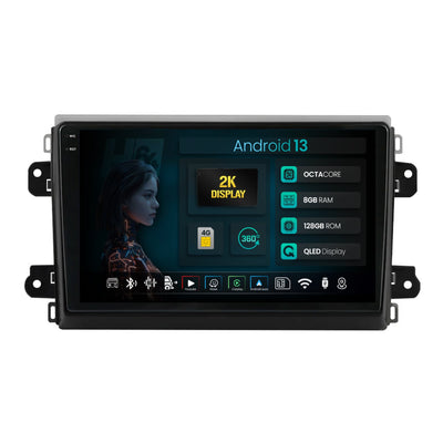 Navigatie 2K HUB64 Fiat Ducato 2022+, 8GB RAM, Android, Octacore, Slot Sim 4G, DSP, GPS, Wi-FI, Carplay, Android Auto, USB, Bluetooth, Waze, Touchscreen, 9.5 Inch