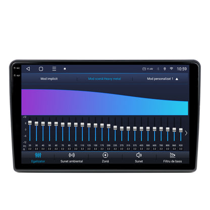 Navigatie 2K HUB64 Fiat Ducato, Citroen Jumper, Peugeot Boxer, 8GB RAM, Android, Octacore, Slot Sim 4G, DSP, GPS, Wi-FI, Carplay, Android Auto, USB, Bluetooth, Waze, Touchscreen, 9.5 Inch