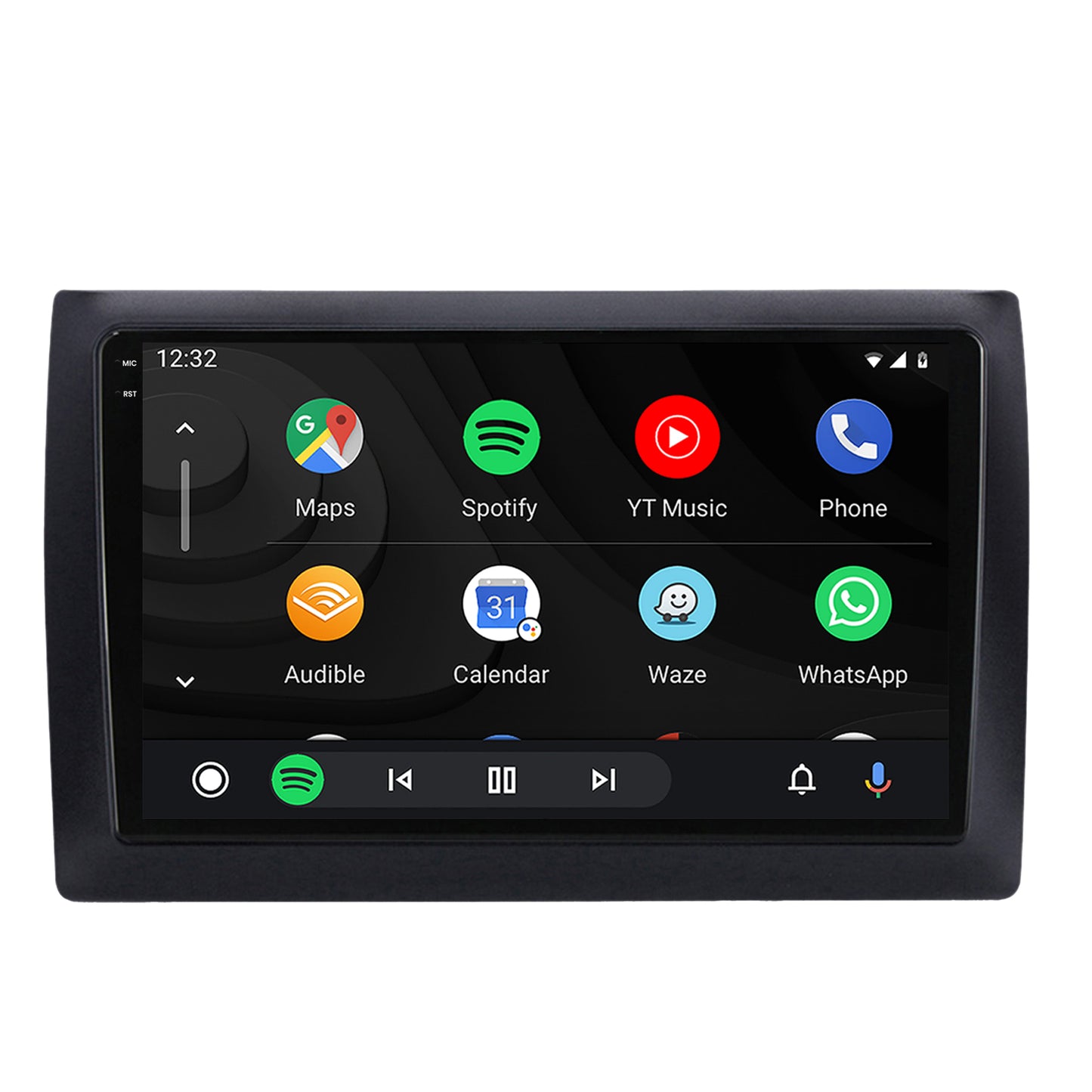 Navigatie 2K HUB64 Fiat Stilo 4GB RAM, Android, Octacore, Slot Sim 4G, DSP, GPS, Wi-FI, Carplay, Android Auto, USB, Bluetooth, Waze, Touchscreen, 9.5 Inch
