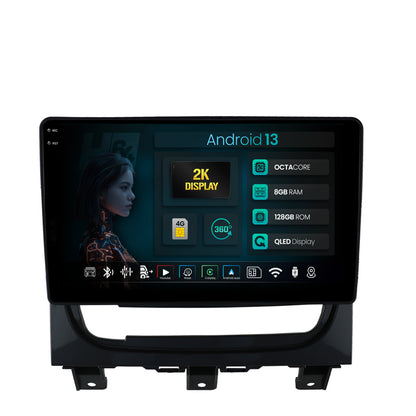 Navigatie 2K HUB64 Fiat Strada / Idea (2011-2016), 8GB RAM, Android, Octacore, Slot Sim 4G, DSP, GPS, Wi-FI, Carplay, Android Auto, USB, Bluetooth, Waze, Touchscreen, 9.5 Inch