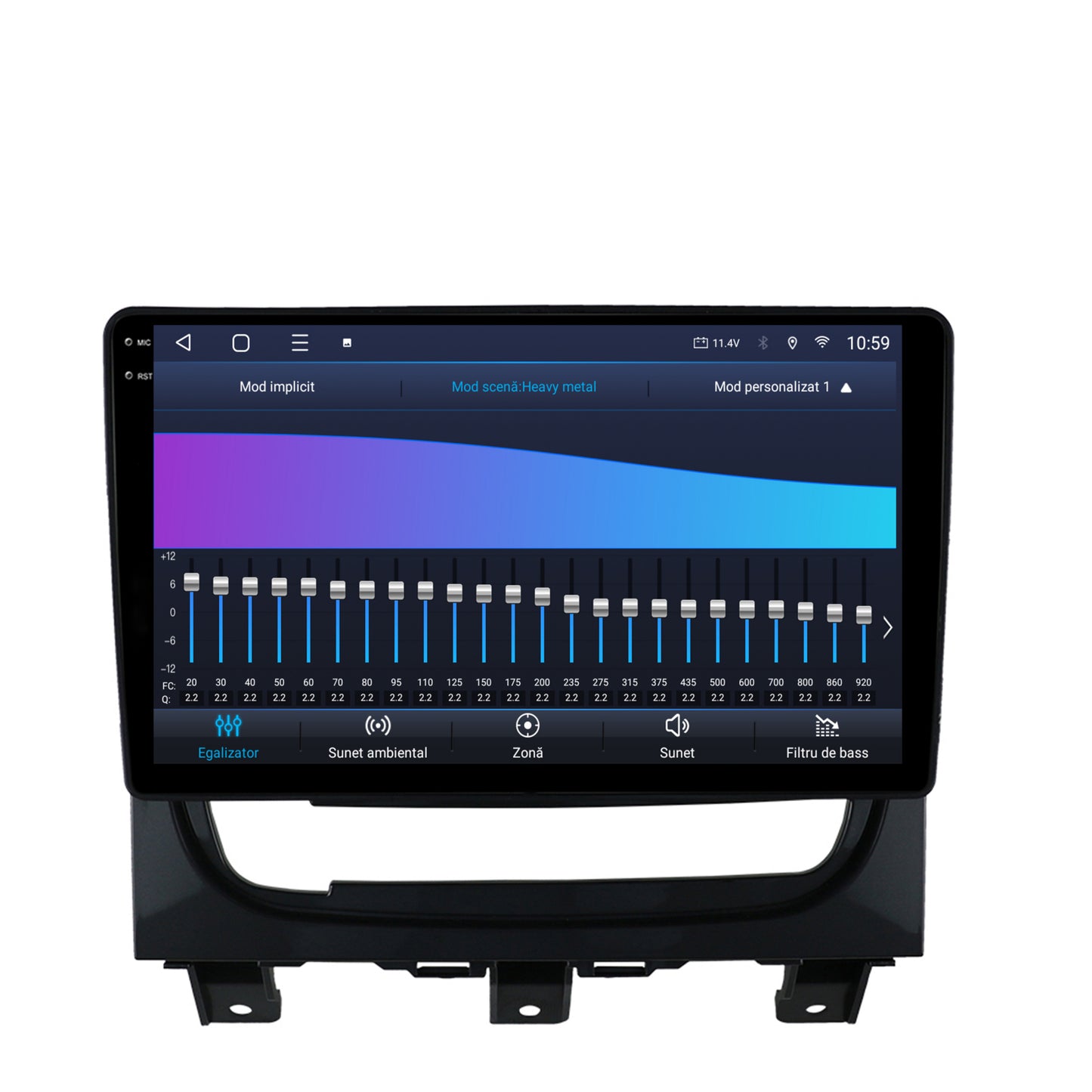 Navigatie 2K HUB64 Fiat Strada / Idea (2011-2016), 8GB RAM, Android, Octacore, Slot Sim 4G, DSP, GPS, Wi-FI, Carplay, Android Auto, USB, Bluetooth, Waze, Touchscreen, 9.5 Inch