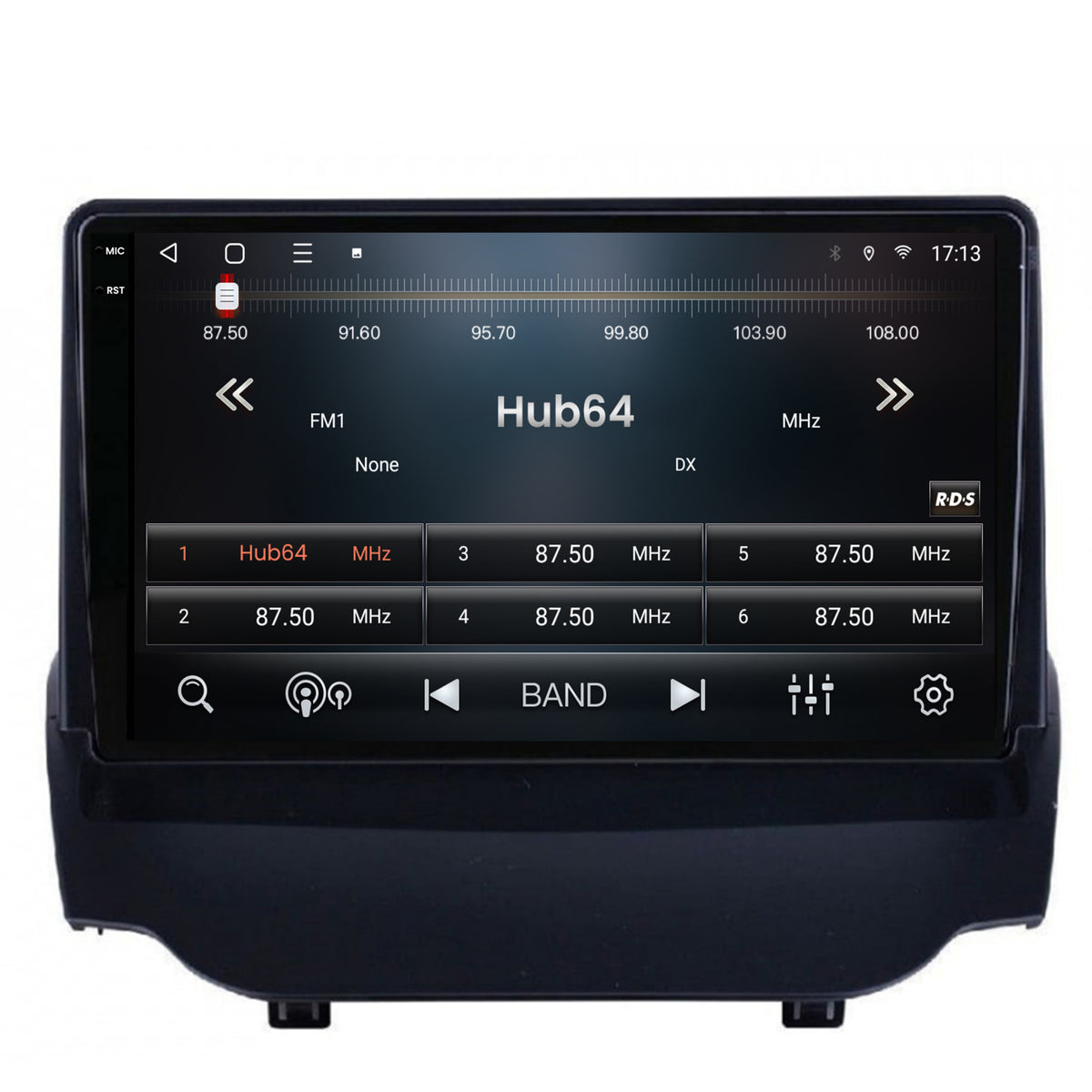Navigatie 2K HUB64 Ford EcoSport (2013-2016) 4GB RAM, Android, Octacore, Slot Sim 4G, DSP, GPS, Wi-FI, Carplay, Android Auto, USB, Bluetooth, Waze, Touchscreen, 9.5 Inch